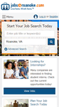 Mobile Screenshot of jobsinroanoke.com